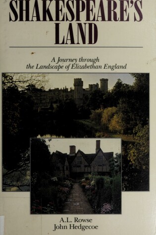 Cover of Shakespeare's Land