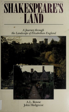 Book cover for Shakespeare's Land