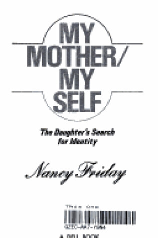 Cover of My Mother My Self