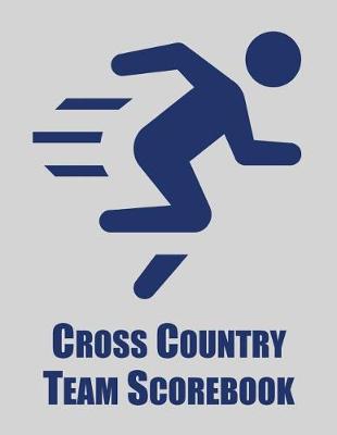 Book cover for Cross Country Team Scorebook