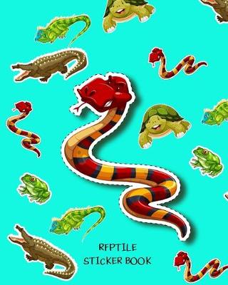 Book cover for Reptile Sticker Book