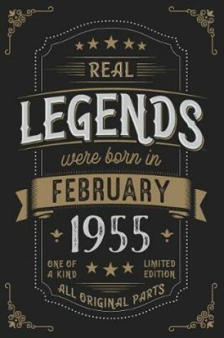 Cover of Real Legendes were born in February 1955