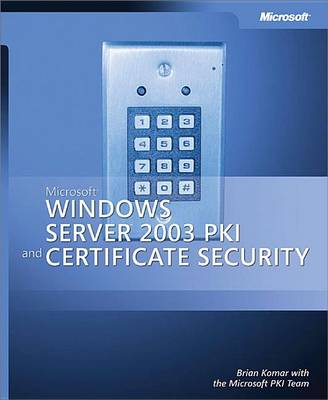 Book cover for Microsoft(r) Windows Server 2003 Pki and Certificate Security