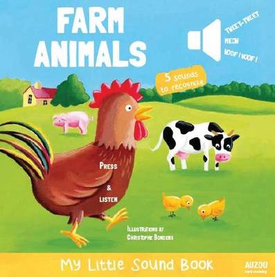 Book cover for My Little Sound Book: Farm Animals