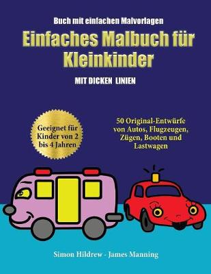 Book cover for Buch mit einfachen Malvorlagen