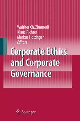 Book cover for Corporate Ethics and Corporate Governance