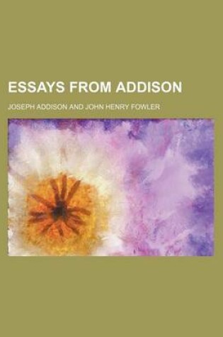 Cover of Essays from Addison