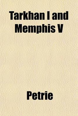 Book cover for Tarkhan I and Memphis V