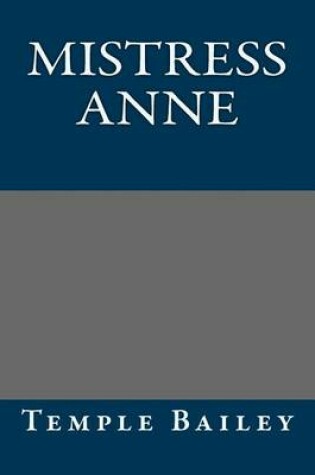 Cover of Mistress Anne