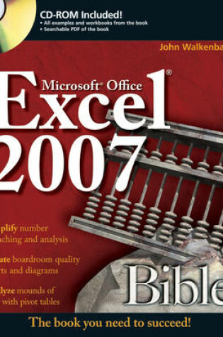 Cover of Excel 2007 Bible
