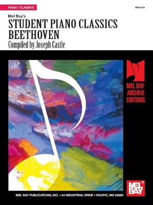 Book cover for Student Piano Classics - Beethoven