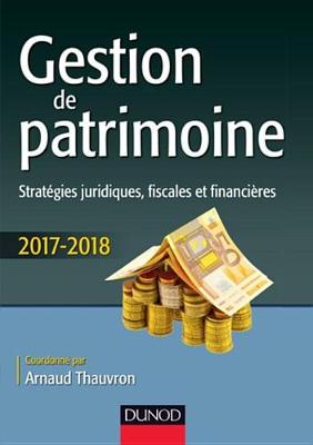 Book cover for Gestion de Patrimoine - 2017-2018 - 8e Ed.