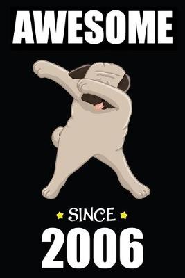 Book cover for 13th Birthday Dabbing Pug