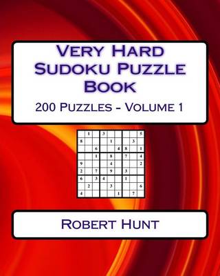 Cover of Very Hard Sudoku Puzzle Book Volume 1