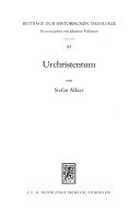 Book cover for Urchristentum