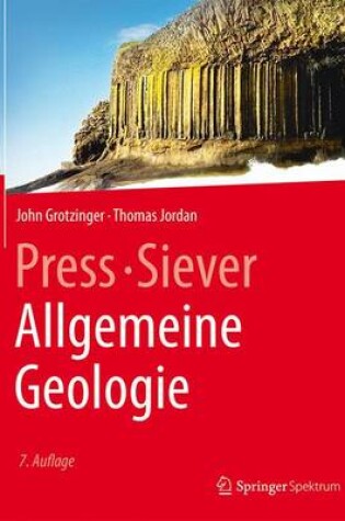 Cover of Press/Siever Allgemeine Geologie