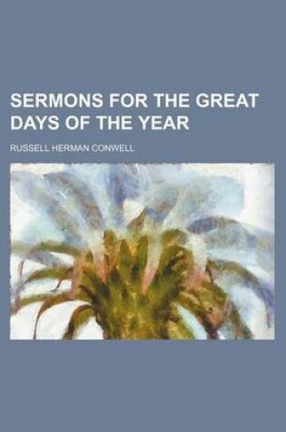 Cover of Sermons for the Great Days of the Year