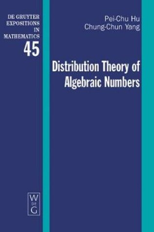 Cover of Distribution Theory of Algebraic Numbers
