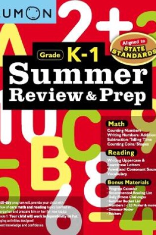 Cover of Summer Review & Prep: K-1