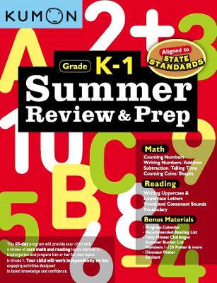 Book cover for Summer Review & Prep: K-1