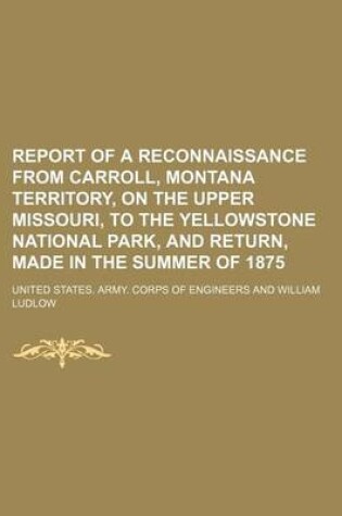 Cover of Report of a Reconnaissance from Carroll, Montana Territory, on the Upper Missouri, to the Yellowstone National Park, and Return, Made in the Summer of 1875