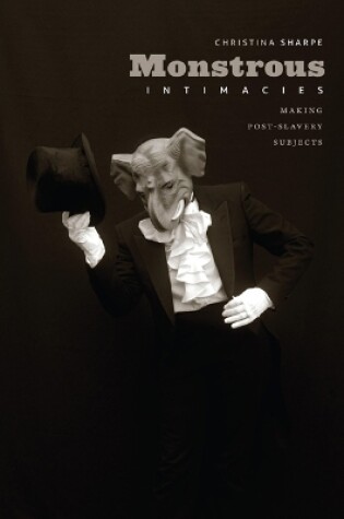 Cover of Monstrous Intimacies