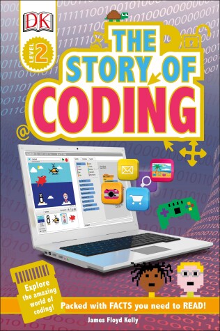Book cover for DK Readers L2: Story of Coding