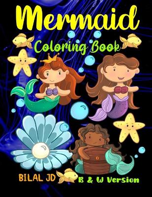 Book cover for Mermaid Coloring Book