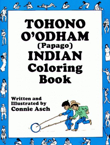 Book cover for Tohono O'Odham (Papago) Indian Coloring Book