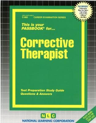 Book cover for Corrective Therapist