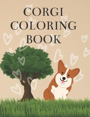 Cover of Corgi Coloring Book