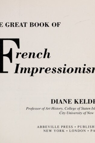 Cover of The Great Book of French Impressionism