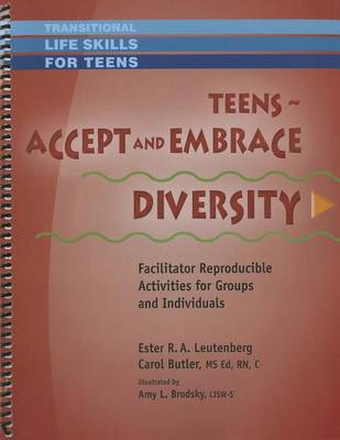 Book cover for Teens - Accept and Embrace Diversity Workbook