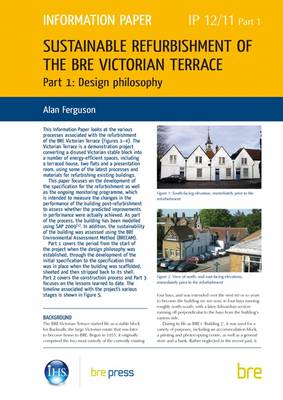 Book cover for Sustainable Refurbishment of the BRE Victorian Terrace