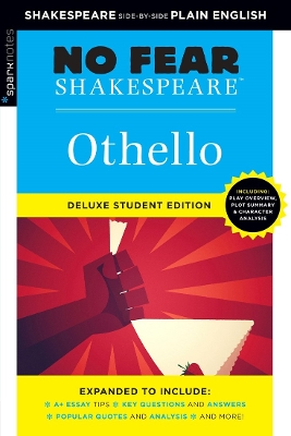 Book cover for Othello: No Fear Shakespeare Deluxe Student Edition