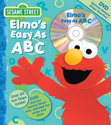 Book cover for Sesame Street Elmo's Easy as ABC Book and DVD