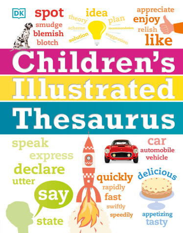 Book cover for Children's Illustrated Thesaurus