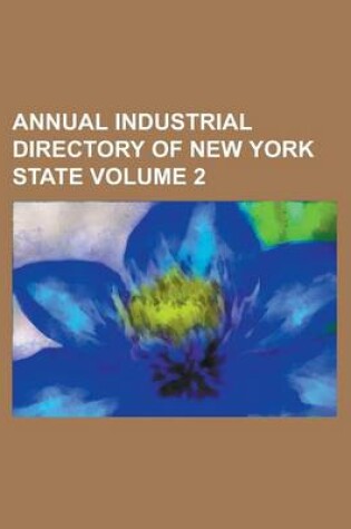 Cover of Annual Industrial Directory of New York State Volume 2