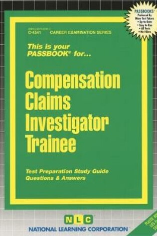 Cover of Compensation Claims Investigator Trainee