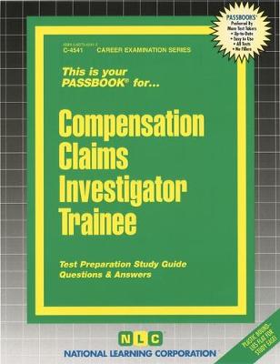 Book cover for Compensation Claims Investigator Trainee