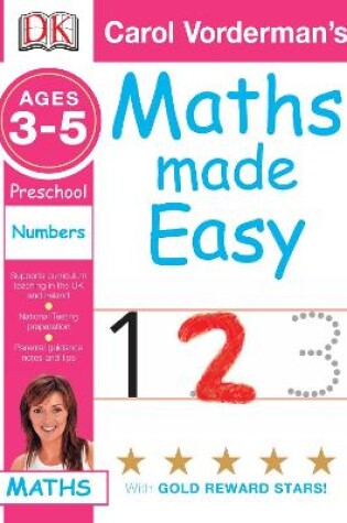 Cover of Maths Made Easy Numbers Preschool Ages 3-5