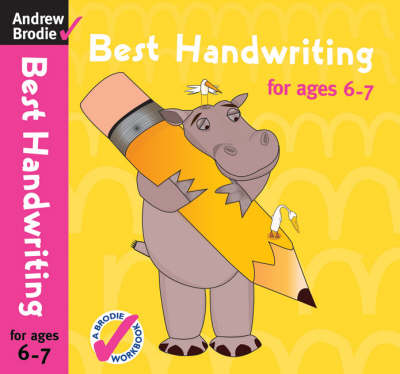 Book cover for Best Handwriting for Ages 6-7