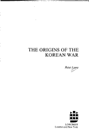 Book cover for The Korean War