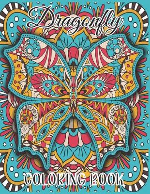 Book cover for Dragonfly Coloring Book