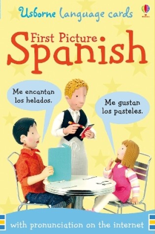 Cover of First Picture Flashcards Spanish