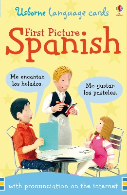 Book cover for First Picture Flashcards Spanish