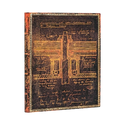 Book cover for Tesla, Sketch of a Turbine Unlined Softcover Flexi Journal