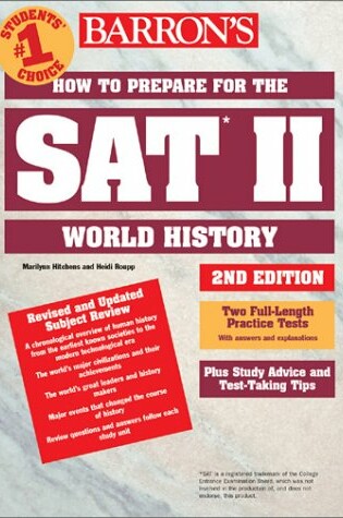Cover of How to Prepare for the SAT II World History