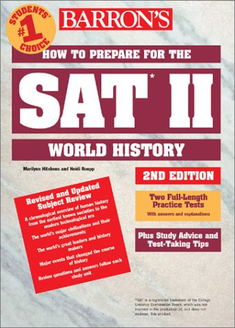 Cover of How to Prepare for the SAT II World History