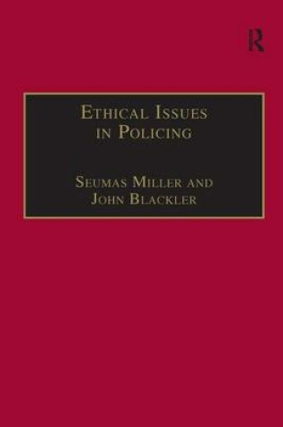 Cover of Ethical Issues in Policing